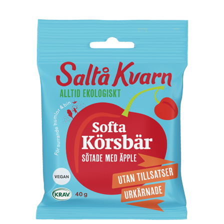 Saltå Kvarn Myke Kirsebær 40 g