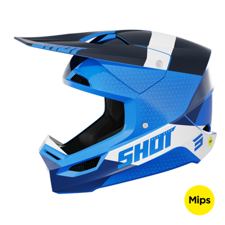 Crosshelm Shot Race Mips Ridge Blau XL