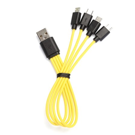 2-in-1-lataus-USB-kaapeli matkapuhelimelle 2-in-1-pikalataus-Micro-USB-jakajakaapeli