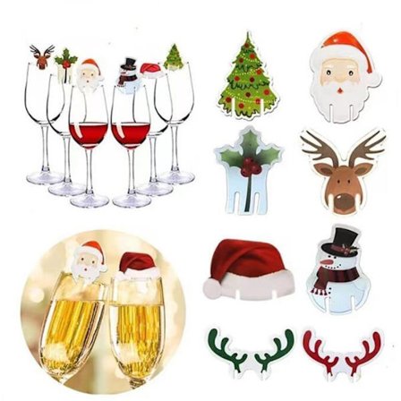 80 st. Julvin Glasinsatser