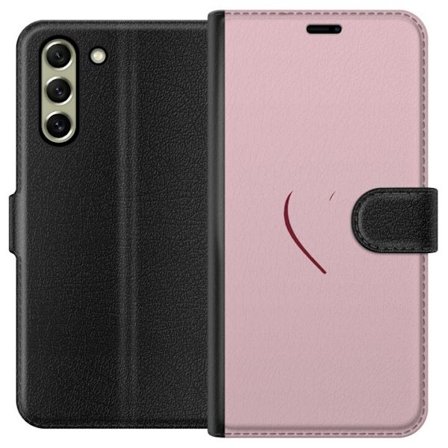 Kompatibelt Lommeboketui til Samsung Samsung Galaxy S21 FE 5G SoftPinkLove