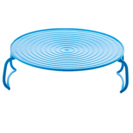 Multifunktionell Mikrovågsugn Värmelager Ångställ Bricka Dubbellager Isolering Plattställ Grytmatta Blå