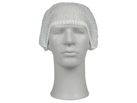 ABENA Hårnät vit non-woven 200/fp - Lyreco - Skyddsutrustning - Engångskläder - Hår- och skäggnät