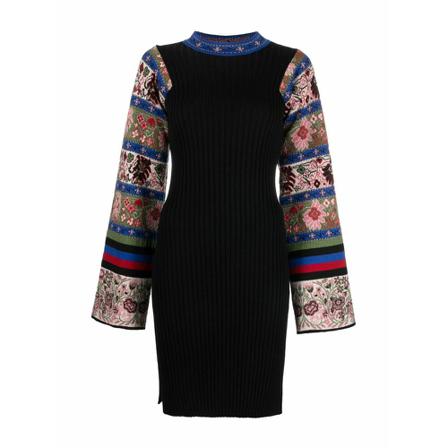 Etro, Knitted Dresses Czarny, Kobieta, Rozmiar: 2XS