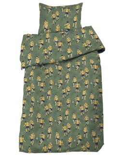 Påslakanset Fotboll 2-delar Grön - Redlunds