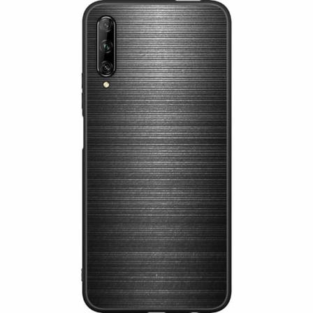 Huawei P Smart Pro 2019 Svart Skal Brushed Metal