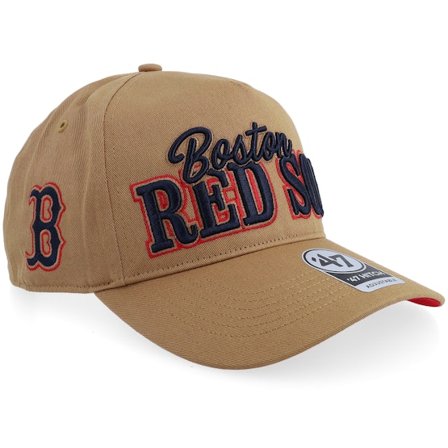 47 Brand - Beis adjustable Gorra - Hatstore Exclusive x Boston Red Sox Barnes 47 Hitch Camel A-frame Adjustable @ Hatstore