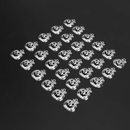 30 st Halloween-inspirerade armbandspendanter i pumpaform - Smyckestillbehör