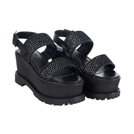 Kendall + Kylie Sandalen Cady Block Sole , Zwart , Dames , Maat: 37 EU
