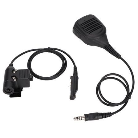 Håndmikrofon U94 PTT 7,1 mm håndmikrofon med U94 PTT til Baofeng UV9R PLUS UVXR BF9700