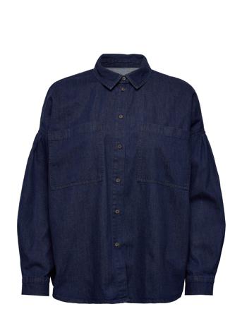 Majsaiw Shirt Langermet Skjorte Blå InWear