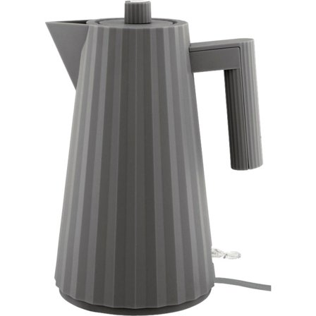 Alessi MDL06 Plissé elkedel 1,7 liter, grå | KitchenOne