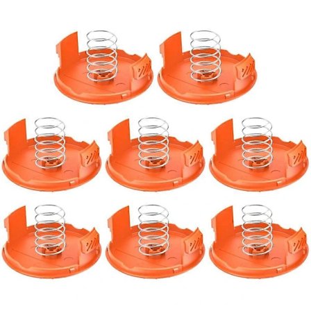 RC-100-P För Black & Decker NST1018/NST1118 8 Spolar + 8 Fjädrar Grästrimmerdelar