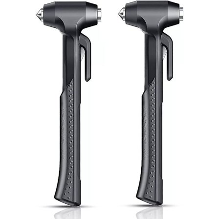 Vindusknuser Beltekutter, Bilglass Punch Sikkerhetsbeltekutter Tilbehør Nødsett, Automoti