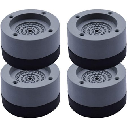 4 stk. Anti-vibrations vaskemaskine fødder puder, vaskemaskine P
