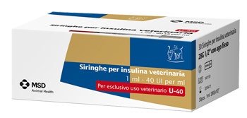 Siringa Insulina Veterinaria 40UI/ml 30pz