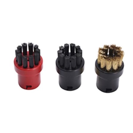 3 kpl Suuttimet Nylon-Messinki Harjakset SC1 SC2 SC3 SC4 SC5 SC7 Easyfix Mop-Liina Riivat Höyrypuhdistajalle