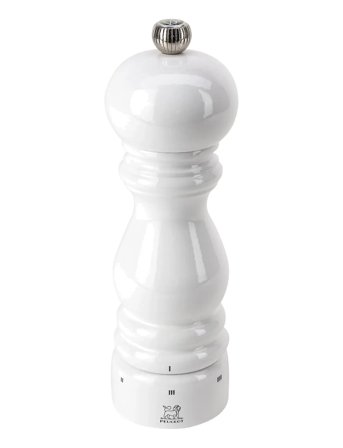 Peugeot Paris Saltkværnu'select Z Træ, Hvidlakeret 18Cm - White - 18 CM