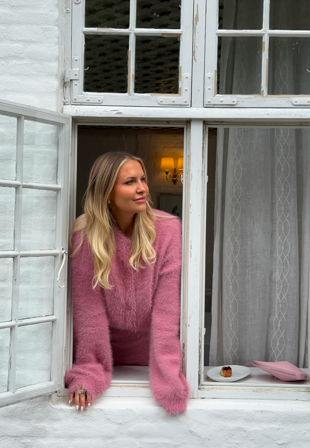 Josefin Lavold X Bubbleroom Josefin Fluffy Cardigan Klær