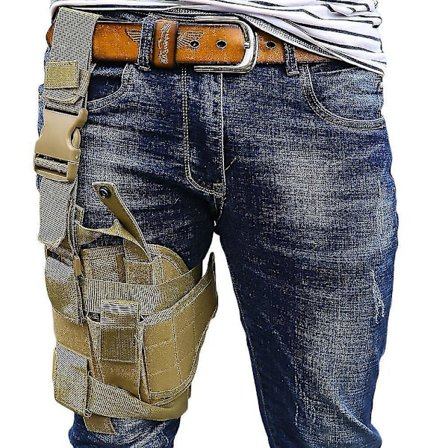 Airsoft Military Tactical Drop Leg Lårhölsterpåse