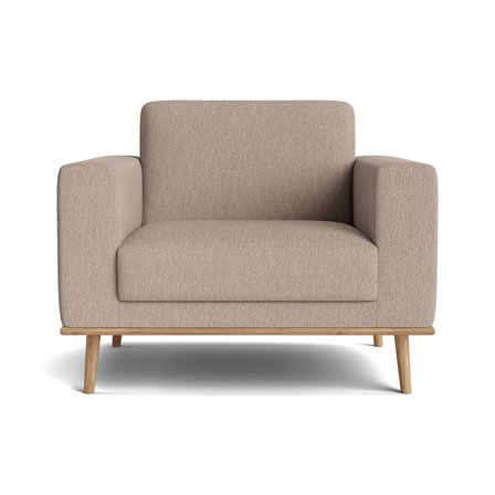 Norse lænestol - Alpine Mørk Beige - 109x87x87 - Lænestol