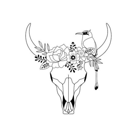 Puiset postimerkit - ARTEMIO - Puhvelin pää - 7,6 x 7,6 cm - Ihanteellinen hääkutsuihin - Boheemi teema