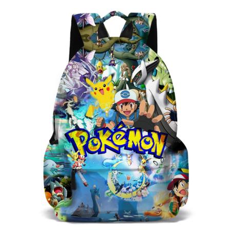 Ryggsäck Pikachu Mönster Ryggsäck Student Ryggsäck