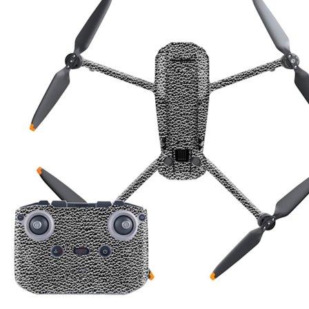 Vattentät självhäftande PVC Drone Hud Kroppsskydd Fjärrkontroll Arm Skydd för Mavic 3 Tillbehör