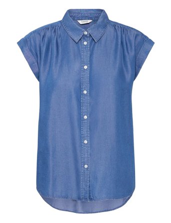 Bykosmo Shirt Blouse - Blue B.young