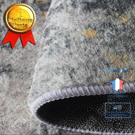 Rund matta - TD - 160 cm - Ljusgrå - Modern - Tjocklek 13 mm