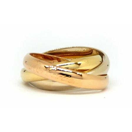 Cartier Vintage Pre-owned Ring , Geel , Dames , Maat: ONE Size