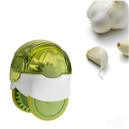 Rulle-hvitløkskjærer Hvitløkspresse Hvitløksknuser Kjøkken (1 stykke grønn)