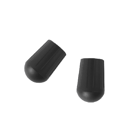 Helinox Chair Rubber Tips 18.5 2-pack camping furniture Black OneSize