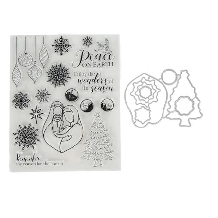 Transparent Stempel Klar Unikt Mønster Gjenbrukbar Bred Anvendelse Klar Stempel For Kortlaging Dekorering Scrapbooking