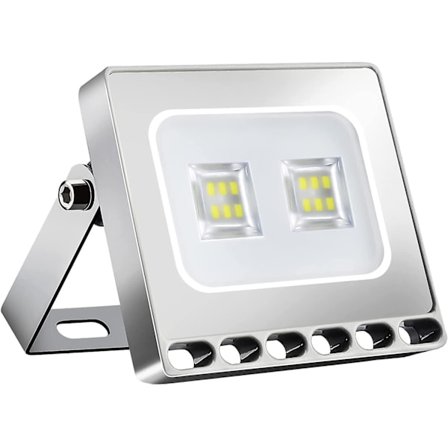 10w Led Flood Light, 1000lm Led Flood Lightultra-thin Cool White 6000k, Ip67 Outdoor Led Flood Light, Outdoor Spot Floodlight For Garden Stadium Gara
