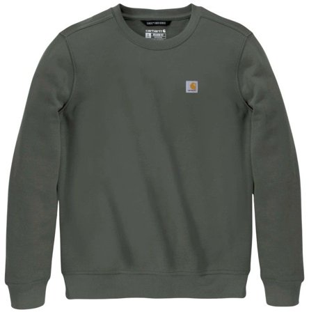 Carhartt Workwear Carhartt W's French Terry Crewneck Sweatshirt Dusty Olive