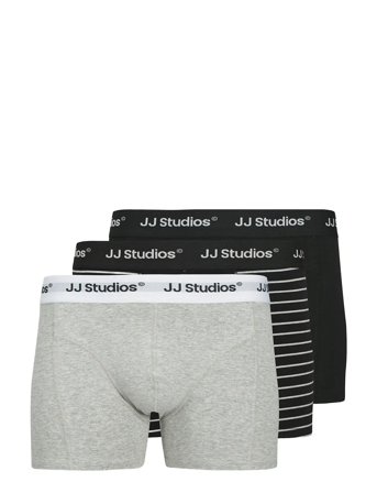 Jacsoho Solid Trunks 3 Pack Jnr Sn Grey Jack & J S