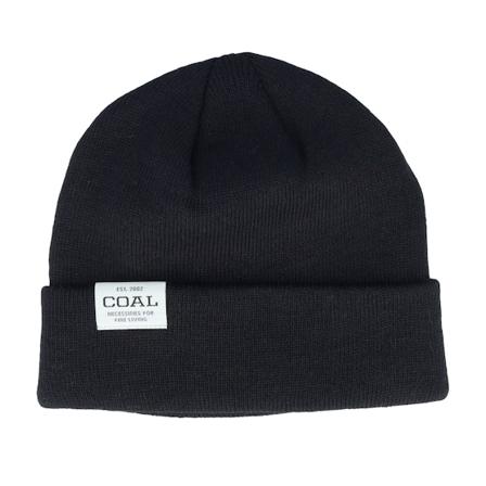 Coal - Noir cuff Bonnet - The Uniform Low/Polylana Black Cuff @ Hatstore
