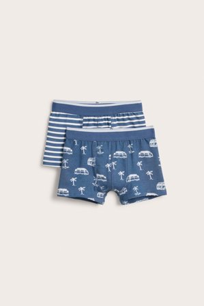 Kappahl | Boxerkalsonger 2-pack | Blå