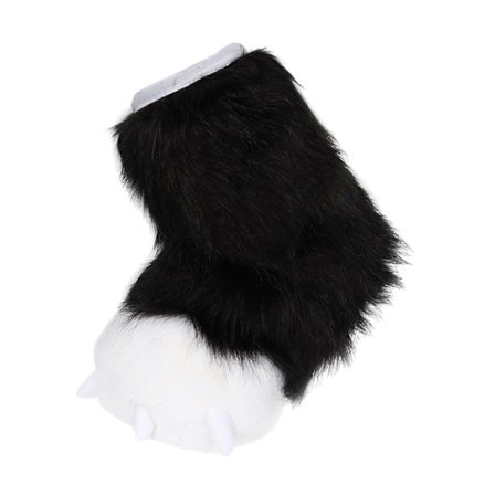 Fuzzy Paw Plys Dyre Fod Cosplay Hus Tilbehør Fursuit Dyre Sutsko Kompatibel med Karneval Halloween Voksne Børn