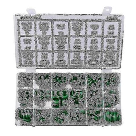 530 stk. Bil R134a Bil O-ring Reparationssæt til Autoreparation af Aircondition Gummitætningsboks