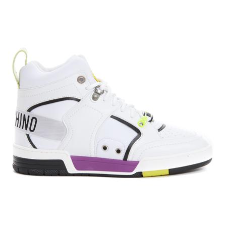 Moschino - Sneakers - Vit - Herr - Storlek: 40 Eu, Herr, Storlek: 40 EU