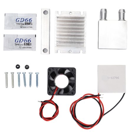 Peltier kølesæt lille størrelse forseglet struktur køling letvægts bærbart termoelektrisk køleskab