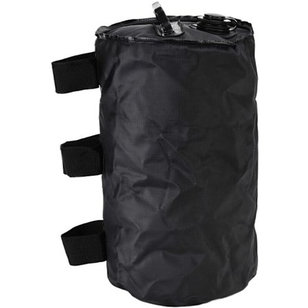 (Sort) Gazebo Benvægtpose, 1 stk. Telthåndvægtpose Telthåndvægtpose Markise Parasol Benvægte Sammenfoldelig Vægtpose