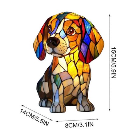 Hunde Serie Kunst Natlampe pp811{azc}