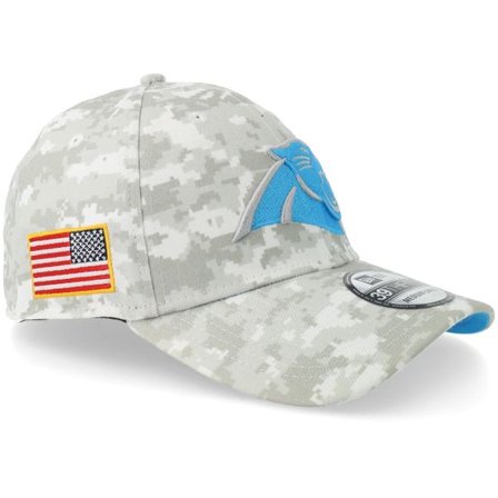 New Era - NFL Camo fitted Keps - Carolina Panthers 39THIRTY NFL Salute To Service Camo Fitted @ Hatstore