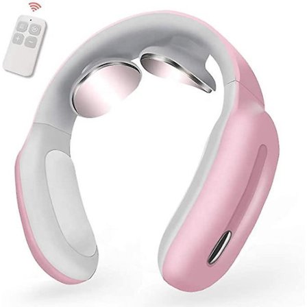 Intelligent nackmassageapparat, trådlös nackmassageapparat för smärtlindring med värme nackmassageapparat elektrisk cervical behandling fysisk 