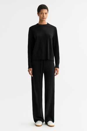 Soft Goat - Cashmere set - S - Black