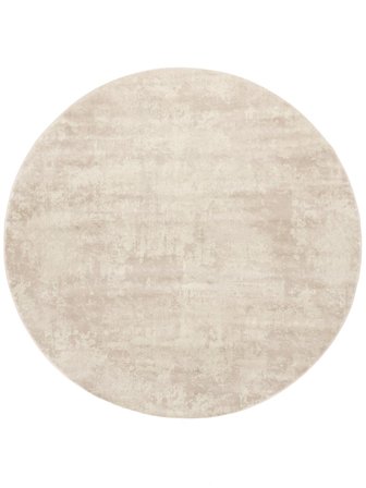 Abstract Harper Rug - Light Beige Ø 200 Rustic Style