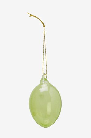 Wikholm Form - Glass Egg i låda - Grön - Påskpynt - Från Homeroom